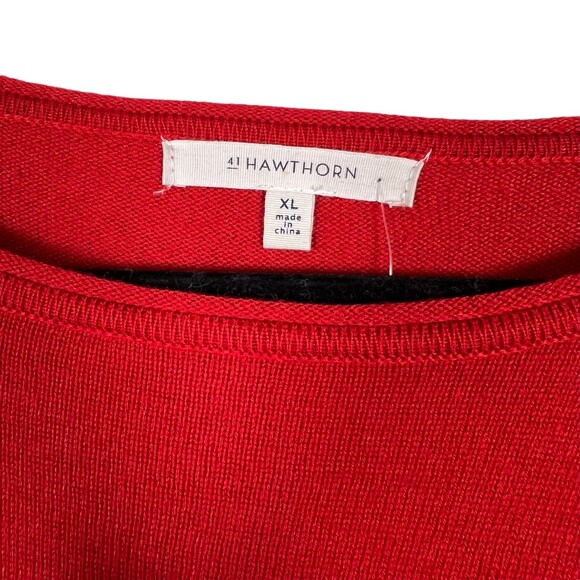 41 Hawthorn Trip Long Sleeve Colorblock Sweater Size XL NEW - Picture 4 of 7